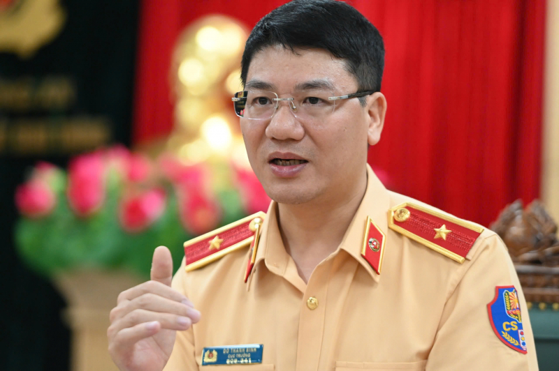 Tất cả vi phạm giao thông phản ánh qua đường dây nóng của Thiếu tướng Đỗ Thanh Bình, Cục trưởng Cục Cảnh sát giao thông đều được tiếp nhận, xử lý. Ảnh: Thu Thủy