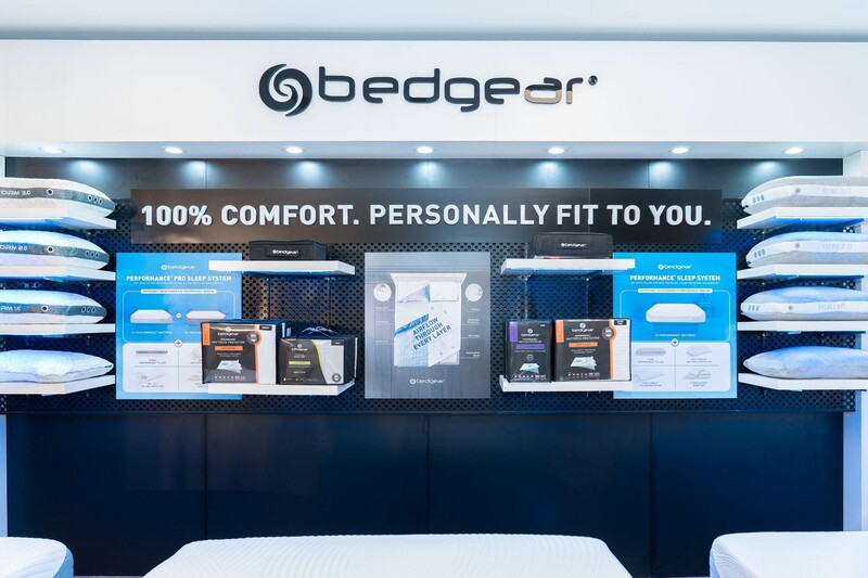Các sản phẩm Bedgear hiện đang được trưng bày tại Vua Nệm