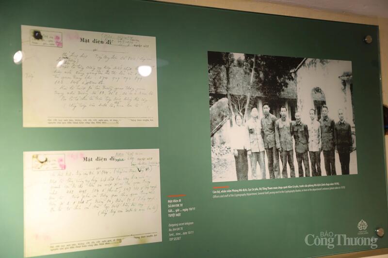 Những kỷ vật dưới căn hầm D66 (hầm Cơ yếu) trong khuôn viên Hoàng Thành Thăng Long.