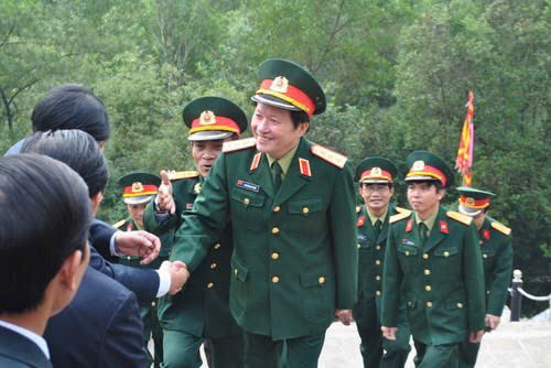 Quân đội nhân dân Việt Nam - bản lĩnh chính trị và lý tưởng cách mạng là nền tảng cốt lõi. Ảnh: NVCC.