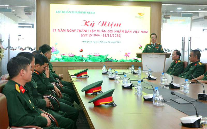 Doanh nhân - AHLĐ Trần Mạnh Báo: Trong quân đội, kỷ luật là sức mạnh, còn đoàn kết là điều kiện để chiến thắng. Doanh nghiệp cũng vậy. Ảnh:NVCC.