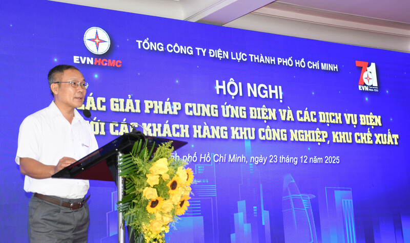 Ông Bùi Trung Kiên - Phó Tổng giám đốc EVNHCMC. Ảnh: Minh Khuê