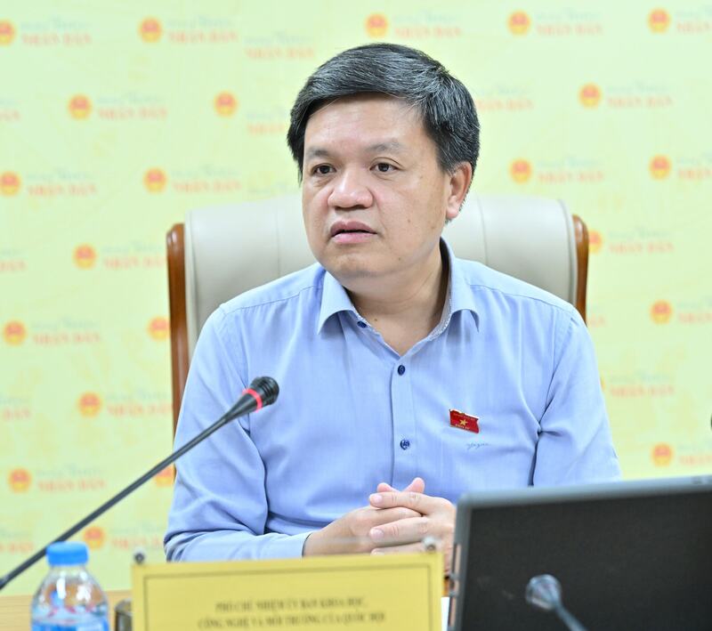 Phó Chủ nhiệm Ủy ban Khoa học, Công nghệ và Môi trường Tạ Đình Thi. Ảnh: Quang Khánh