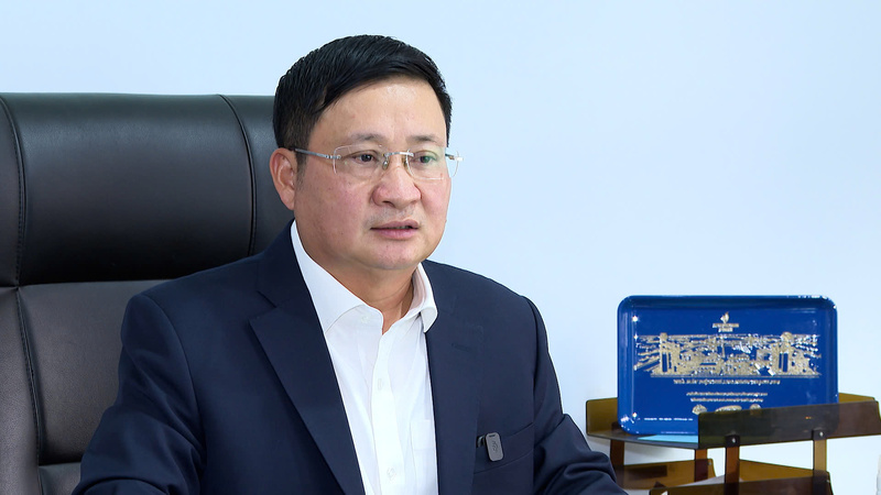 Viện trưởng Phan Đăng Phong chia sẻ về các kết quả đạt được của Viện.