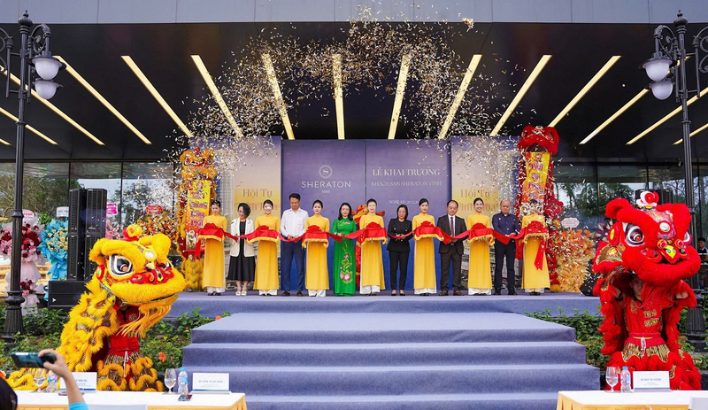 Chính thức khai trương khách sạn Sheraton Vinh