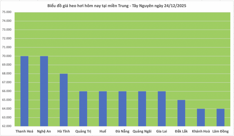 Giá heo hơi hôm nay 24/12/2025: Tăng đồng loạt, lập đỉnh mới - 2