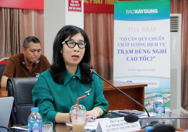 Bà Phan Thị Thu Hiền, Phó Cục trưởng Cục Đường bộ Việt Nam - Ảnh: Tạ Hải