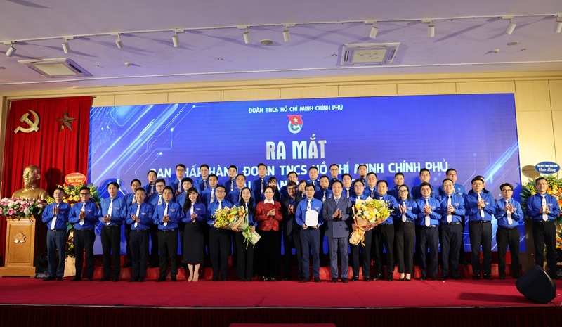 Ban Chấp hành Đoàn Thanh niên Chính phủ gồm 45 cán bộ Đoàn. Ảnh: VGP