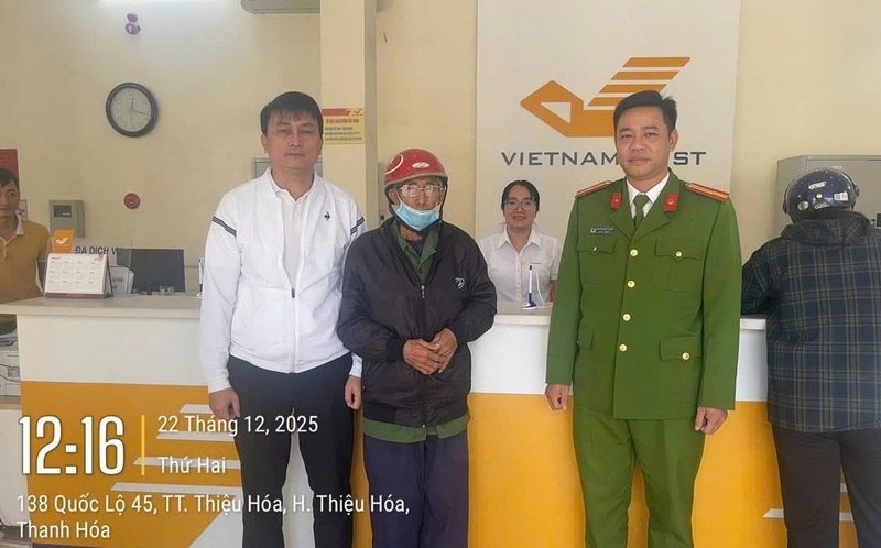 Lực lượng Công an Thanh Hóa đã ngăn chặn vụ lừa đảo chiếm đoạt tài sản, giúp người dân tránh bị thiệt hại số tiền lớn. Ảnh: Công an Thanh Hóa.