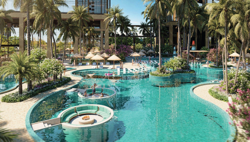 Không gian lõi cảnh quan chuẩn sinh thái tại Sunshine Sky City