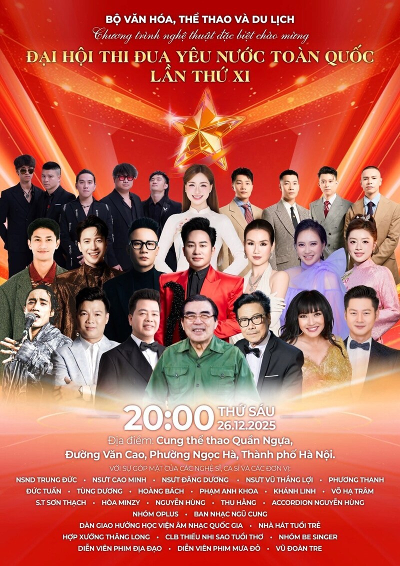 Chương trình nghệ thuật đặc biệt chào mừng Đại hội Thi đua yêu nước - 1