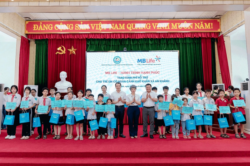 MB Life luôn gắn trách nhiệm doanh nghiệp với phát triển cộng đồng.