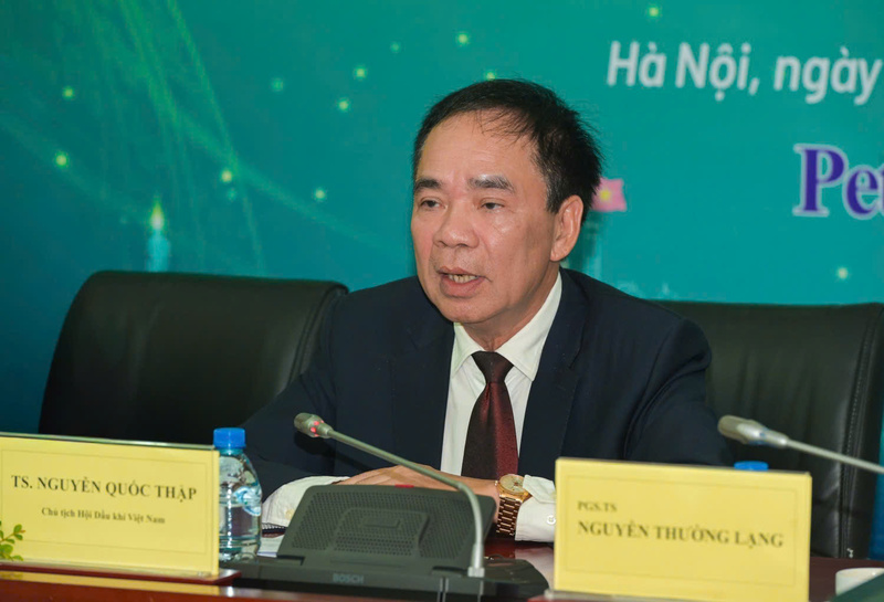 TS. Nguyễn Quốc Thập, Chủ tịch Hội Dầu khí Việt Nam.
