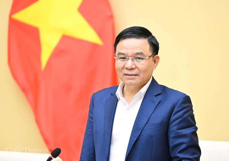 Quyền Bộ trưởng Bộ Công Thương Lê Mạnh Hùng. Ảnh: Cấn Dũng