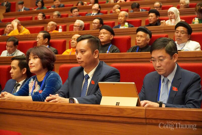 Các đại biểu dự Đại hội thi đua yêu nước toàn quốc lần thứ XI tại phiên trù bị. Ảnh: Minh Trang