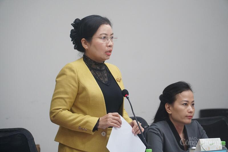 Bà Lê Thị Kim Phương, Giám đốc Sở Công Thương TP. Đà Nẵng, Phó Chủ tịch Thường trực Hội đồng bình chọn sản phẩm công nghiệp nông thôn tiêu biểu Đà Nẵng năm 2025