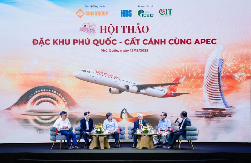 Các chuyên gia hàng đầu cùng bàn luận tại hội thảo “Đặc khu Phú Quốc – Cất cánh cùng APEC” ngày 12/12.