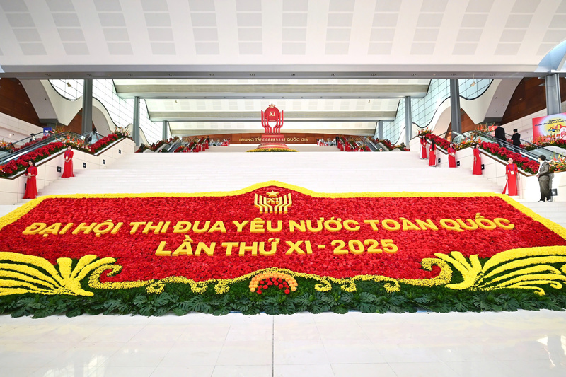 Sáng 27/12, khai mạc trọng thể Đại hội Thi đua yêu nước toàn quốc