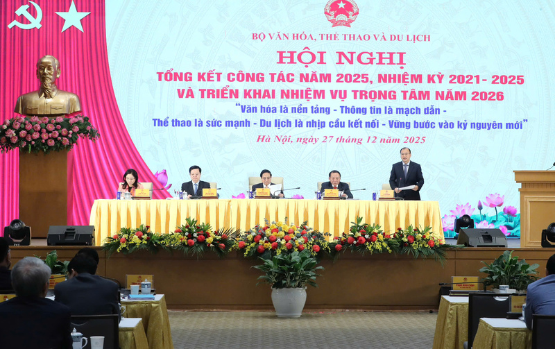 Thủ tướng Phạm Minh Chính dự, chỉ đạo hội nghị tổng kết ngành văn hóa, thể thao và du lịch - 2