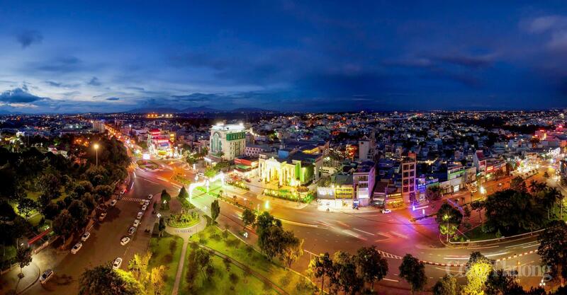 Pleiku là một trong hai điểm cầu trực tiếp chương trình Countdown Gia Lai tết Dương lịch 2026. Ảnh: Hiền Mai.