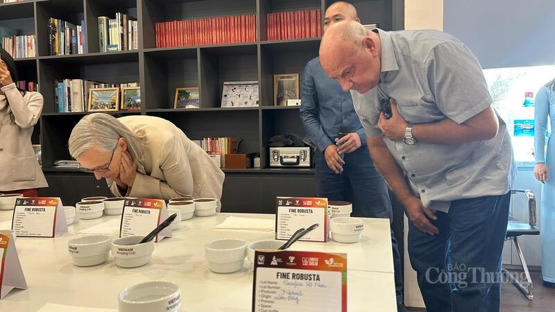 Cà phê đặc sản Robusta Đắk Lắk được thị trường thế giới ưa chuộng. Ảnh: Vũ Long