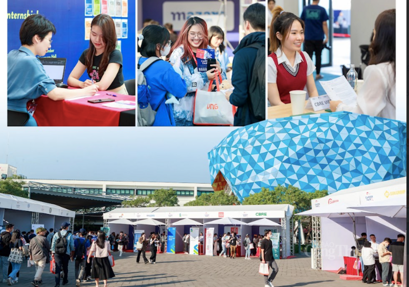 BUV phát triển hệ sinh thái thực tập toàn diện cho sinh viên. Ảnh: Quỳnh Anh