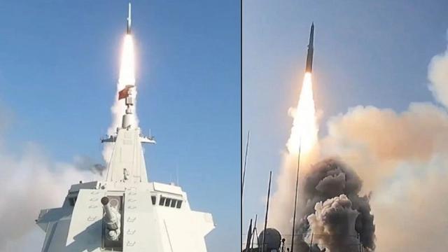 Vụ phóng tên lửa chống hạm siêu thanh YJ-20. Ảnh: Navy Recognition