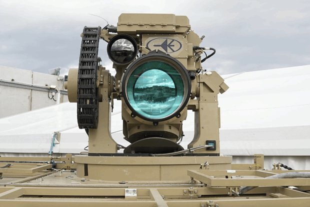 Thành phần chiến đấu của hệ thống Iron Beam. Ảnh: Getty