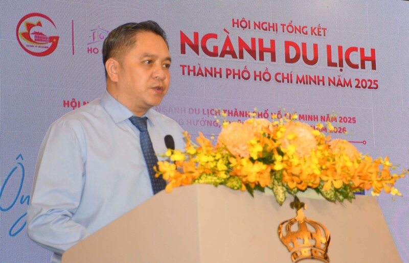 Ông Phạm Huy Bình - Giám đốc Sở Du lịch TP. Hồ Chí Minh. Ảnh: Minh Khuê.