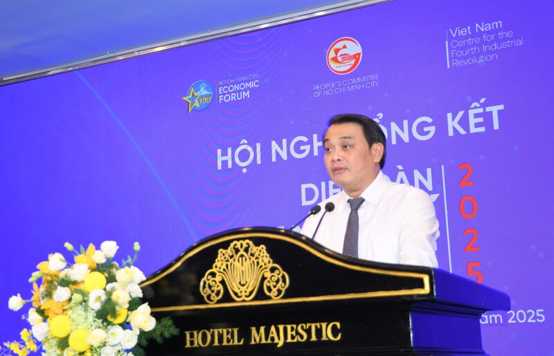 Ông Lê Trường Duy - Giám đốc Trung tâm Cách mạng Công nghiệp lần thứ 4 tại TP. Hồ Chí Minh. Ảnh: Minh Khuê.