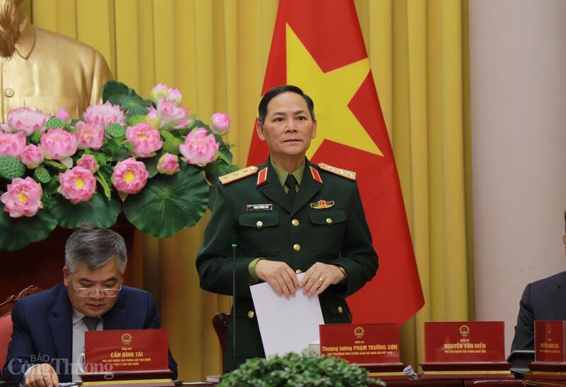 Thượng tướng Phạm Trường Sơn, Phó Tổng Tham mưu trưởng Quân đội nhân dân Việt Nam. Ảnh: Thanh Tuấn