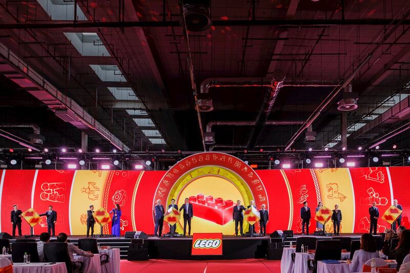 Nhà máy LEGO là một trong những dự án đầu tư lớn của nhà đầu tư Đan Mạch vào Việt Nam (Ảnh: VGP)