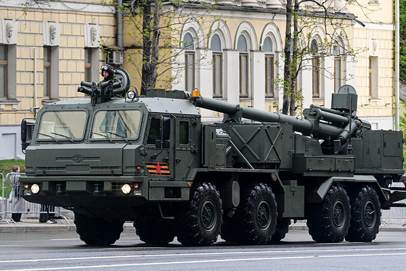 2S44 Giatsint-K mở rộng không gian tác chiến pháo binh Nga. Ảnh: RIA Novosti
