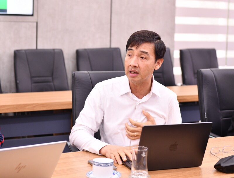 Đại diện các ban chuyên môn BSR phát biểu, đóng góp ý kiến tại cuộc họp. Ảnh BSR