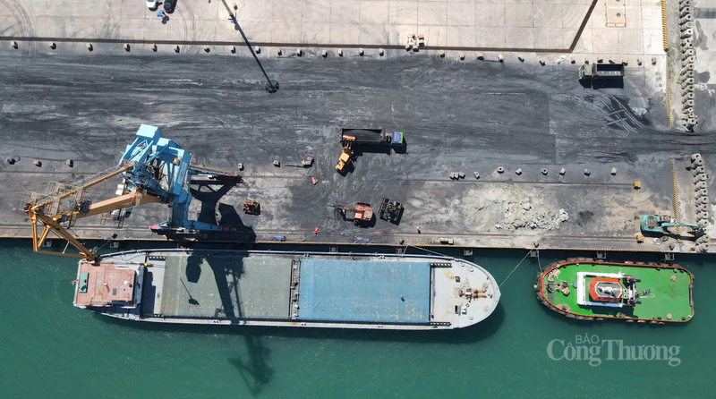 Năm 2026 bắt đầu với lượng hàng hóa thông qua cảng khá ấn tượng. Ảnh: Trọng Tùng