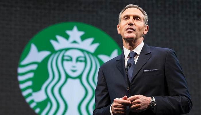 Howard Schultz, doanh nhân tài ba và là người sáng lập thương hiệu cà phê nổi tiếng thế giới, Starbucks. Ảnh minh họa