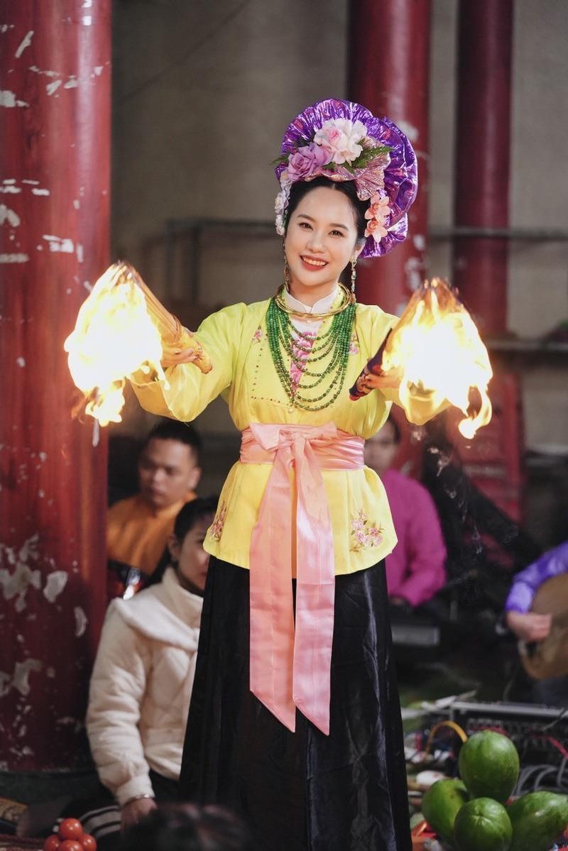 Đền Cô Chín Thượng góp phần giữ gìn và phát huy văn hóa thờ Mẫu. Ảnh: TH