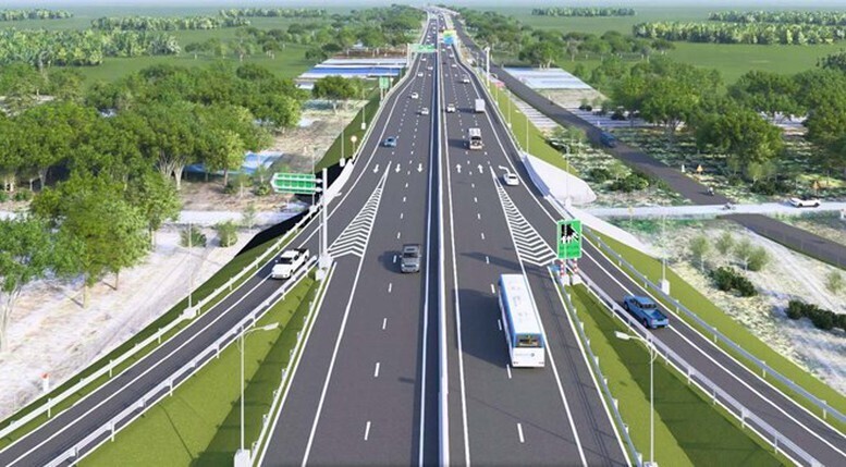 Phối cảnh Dự án đầu tư xây dựng đường Vành đai 4 TP. Hồ Chí Minh qua Bình Dương. Ảnh minh hoạ