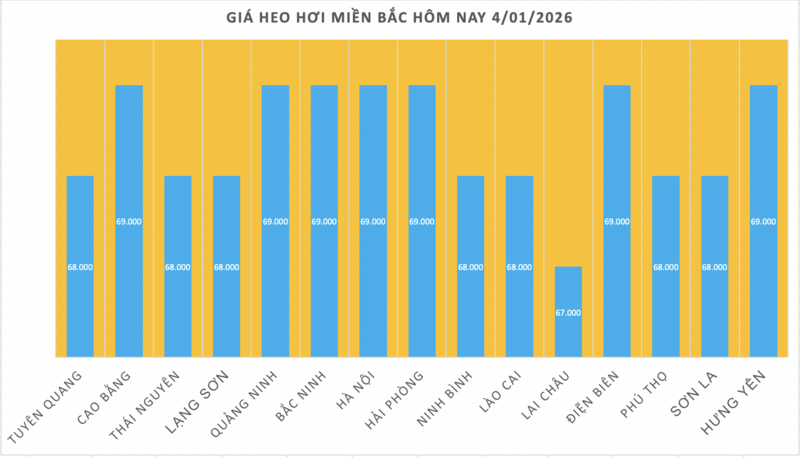 Giá heo hơi hôm nay 4/1/2026: Chững lại phiên cuối tuần - 1