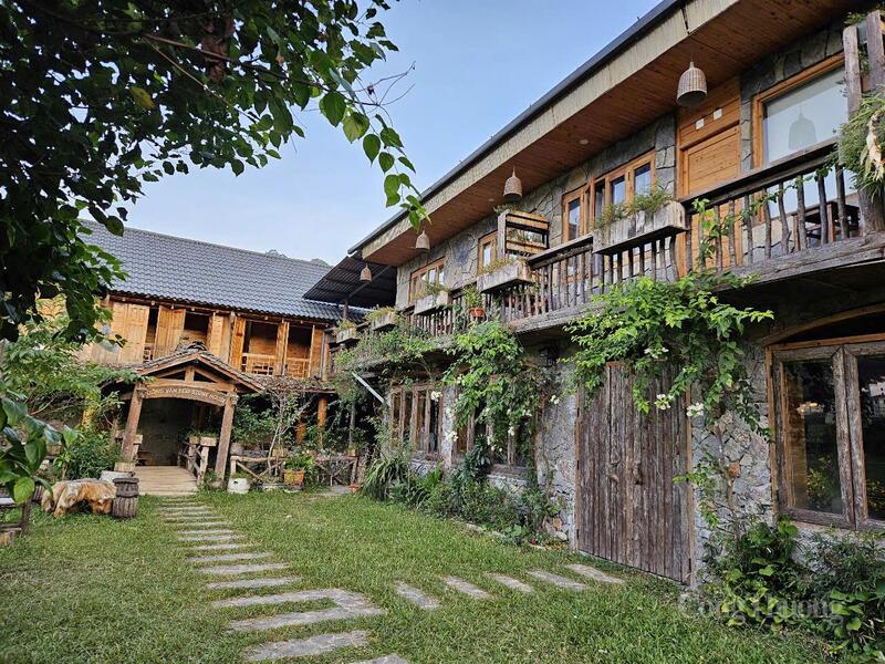 Sống chậm và tìm về với thiên nhiên tại Đồng Văn Eco Stone House. Ảnh: TK