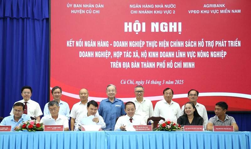 Chương trình kết nối ngân hàng, doanh nghiệp tại TP. Hồ Chí Minh tiếp tục mở rộng quy mô. Ảnh: Văn Hùng