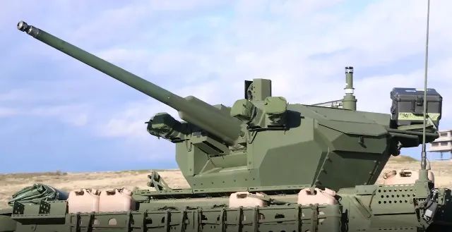 Bệ pháo điều khiển từ xa Samson trên xe chiến đấu Stryker mới. Ảnh: Topwar