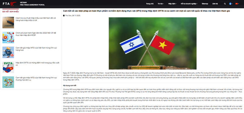 Nhiều địa phương kiến nghị lập chuyên mục để tạo sự chuyên biệt trong nâng cao năng lực thực thi FTA.