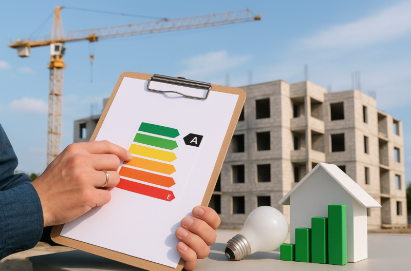 Việc áp dụng nhãn năng lượng cho vật liệu xây dựng nằm trong xu thế chính sách toàn cầu - Ảnh minh họa.