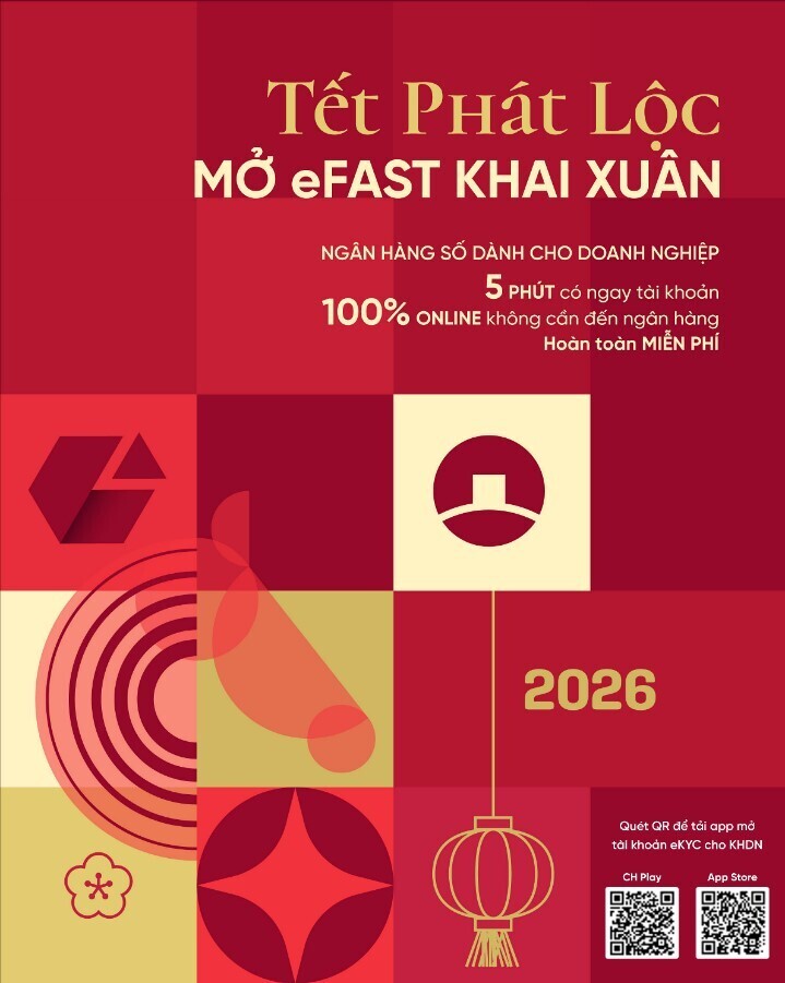 VietinBank eFAST: Trải nghiệm giao dịch linh hoạt cho doanh nghiệp mùa Tết 2026 - 1