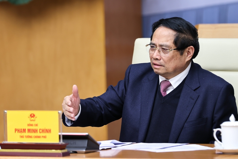 Thủ tướng yêu cầu khẩn trương đề xuất công nghệ, hình thức đầu tư với đường sắt tốc độ cao Bắc – Nam. Ảnh: VGP/Nhật Bắc