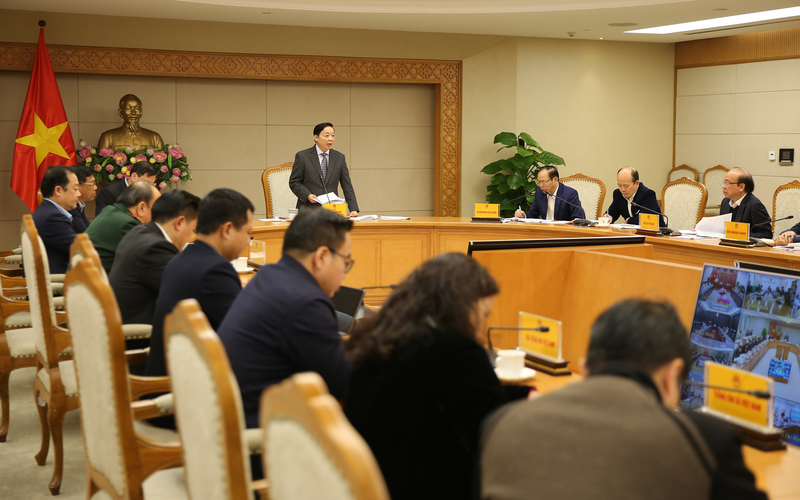 Phó Thủ tướng Trần Hồng Hà, Trưởng Ban Chỉ đạo Quốc gia về chống khai thác IUU chủ trì phiên họp thứ 29 của Ban Chỉ đạo. Ảnh: VGP/Minh Khôi