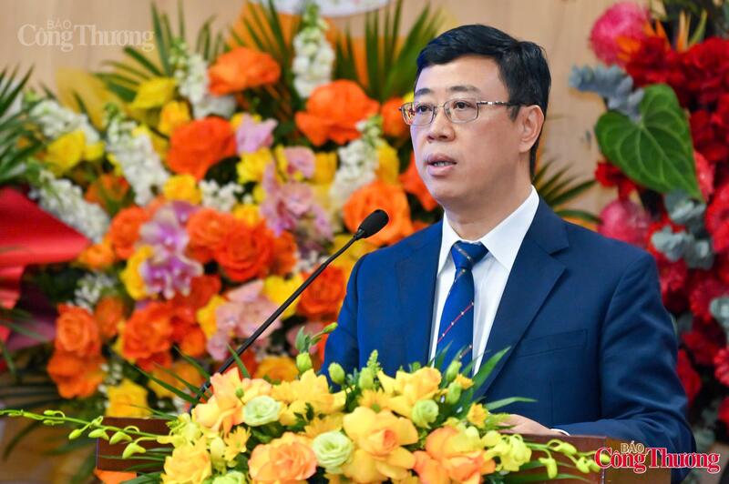 Chủ tịch HĐTV NSMO Nguyễn Đức Cường phát biểu tại hội nghị