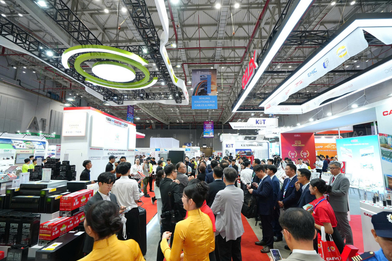 Vietnam ETE & Greenergy Expo là điểm hẹn kết nối công nghệ điện, năng lượng xanh, thúc đẩy đổi mới sáng tạo và chuyển dịch năng lượng bền vững tại Việt Nam. Ảnh minh họa