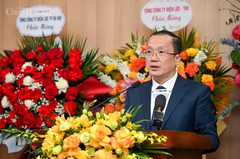 Tổng giám đốc NSMO Nguyễn Đức Ninh phát biểu tại hội nghị tổng kết công tác năm 2025, triển khai nhiệm vụ năm 2026 vào chiều 6/1/2026 tại Hà Nội. Ảnh: Nguyễn Nam